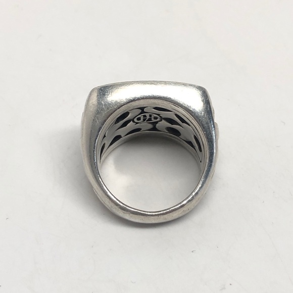 John Hardy Ohm Dayak Ring .925 Sterling Silver - Picture 4 of 10